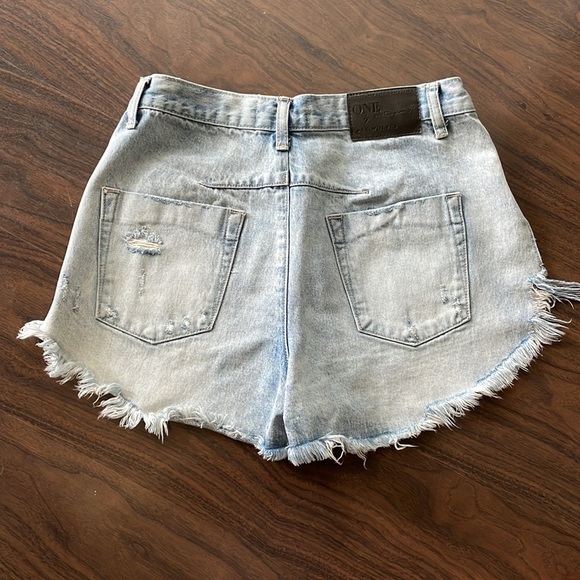 One Teaspoon Le Wolves Shorts - Picture 4 of 4